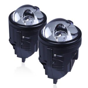 Car Yellow White Fog Light