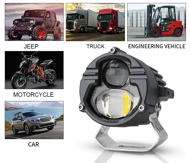 Best Driving Light White Amber Antique Brightest Car Spotlight/80W - Image 5