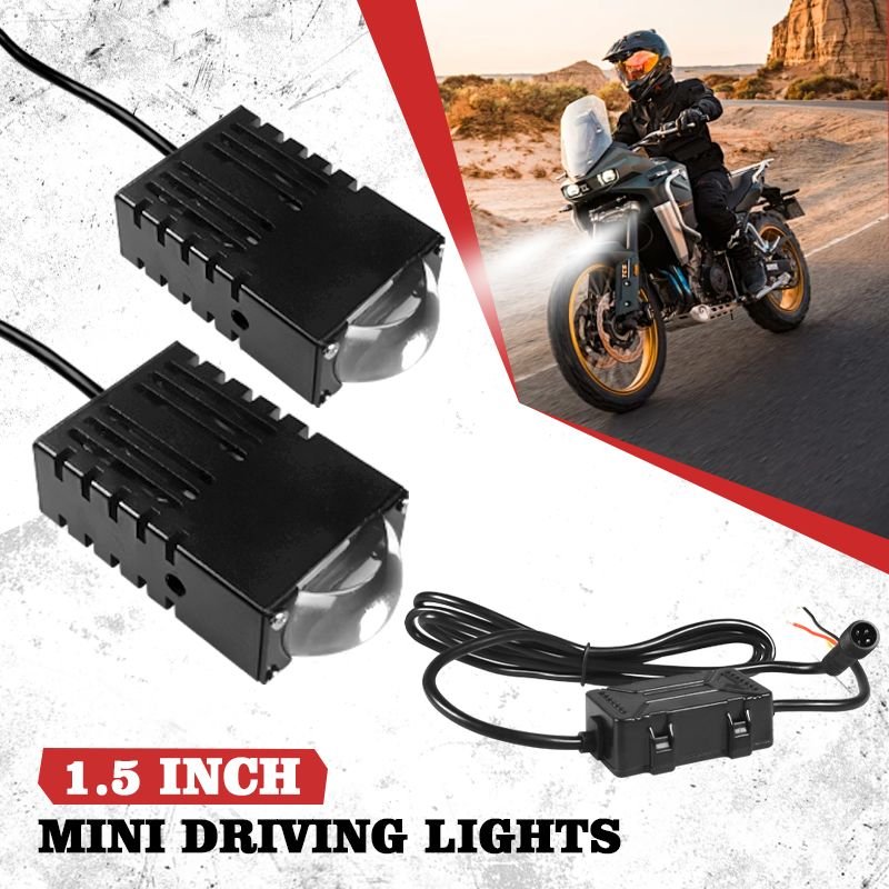 Led Grille Lights Car Motorcycle Offroad Led Driving Spotlight