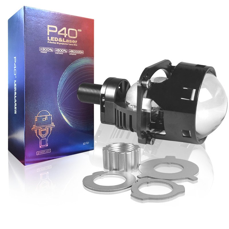 2.5 Inch Car Projector Lens Replacement for headlight/110W - Image 2