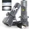 H4 Led Projector Laser Lens Car Headlamp