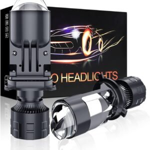 H4 LED Mini Projector Lens Car Headlight Auto Bulb