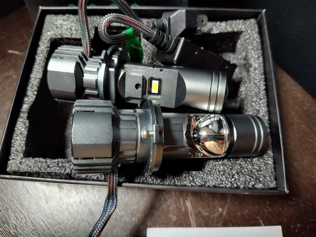 H4 Led Projector Laser Lens Car Headlamp Hi-Lo Beam Canbus Bulb/110W - Image 5