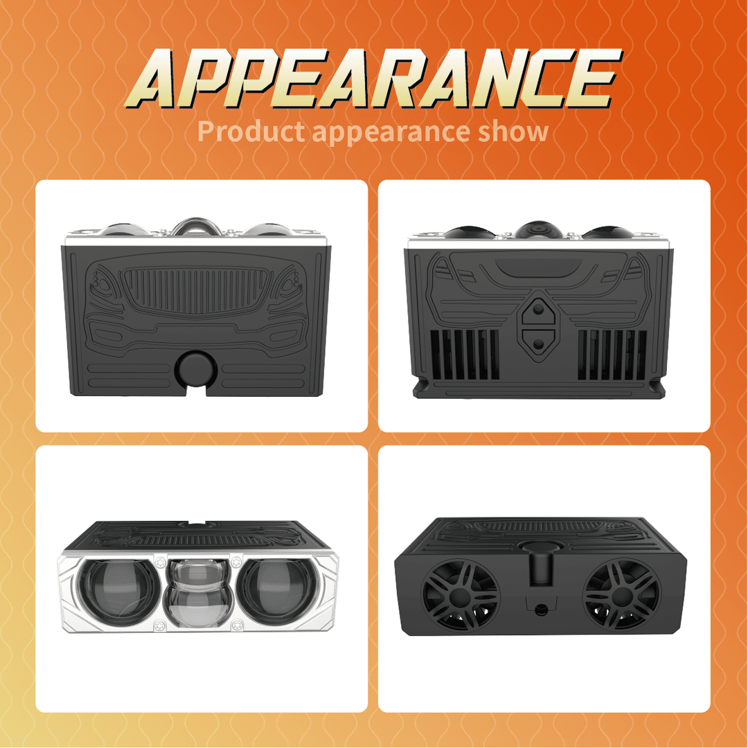 Led Grill Spotlight Driving Lights with laser-100W - Image 2