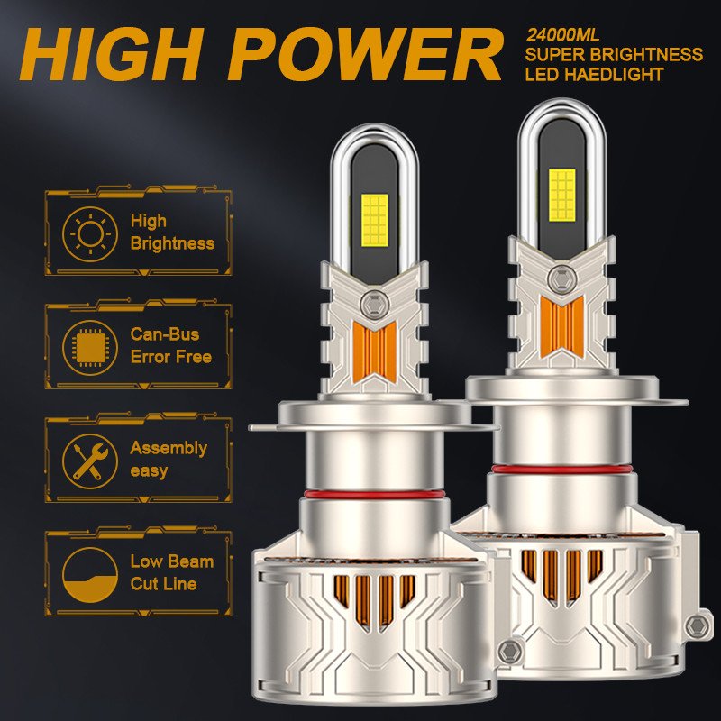 9005 9006 Led Headlight Lamp Super Bright LED Light Bulb-240W - Image 3